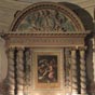 Guerigny : En l'glise Saint-Pierre, la Sainte Famille, retable du XVIIme sicle. 