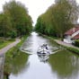 Nevers : Le canal latral  la Loire.