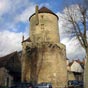 Nevers : La tour Goguin, autre vestige de l'ancienne enceinte fortifie.