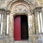 Le portail Nord de  la collgiale  Saint Nicolas