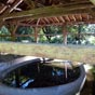 Ce lavoir se situe sur la Palue, rivi�re qui traverse les communes de Taller, Castets, Saint Michel-Escalus et L�on avant de terminer sa course dans le lac de L�on. On trouve une structure classique avec un bloc de b�ton et une charpente...