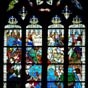 Vitrail de l'entre de Jeanne d'Arc dans Orlans.