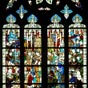 Vitrail du couronnement de Charles VII  la cathdrale de Reims.