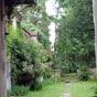 Orthez : cour intrieure en centre-ville.