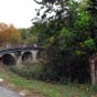 Le pont de pierre d'Etxartia sur la Bidouze est sur la parcours du chemin aprs Larribar-Sorhapuru..