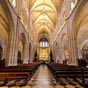 Oviedo: La cathdrale San Salvador et sa nef.