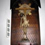 Un curieux christ au sein de l'glise de Furelos...