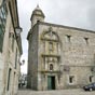 Melide: L'glise du couvent Sancti Spiritu du XIVe sicle est devenue l'glise paroissiale.