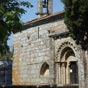 Melide: L'glise Santa Maria (dtail)