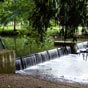 Un coin paisible et ravissant  de Lusignan sur le chemin qui mne au camping...