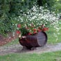 Plassac: une petite localit agrablement orne. Nous avons parcouru 16,6 km depuis notre dpart de Pons.