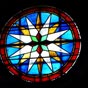 Annesse : Vitrail latral du choeur.