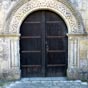 Le portail de l'glise Notre Dame de l'Assomption.