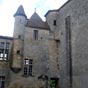 Saint-Ferme : Enclos de l'abbatiale, cour intrieure.