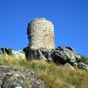 Vestiges de la tour du chteau de Rochegude.