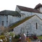 Si vous avez opt pour dcouvrir le hameau de  Sainte Eulalie ( 300 m hors chemin) vous pourrez dcouvrir cette belle glise du fin XIIe-dbut XIIIe au roman dominant. Elle est ddie  Sainte Eulalie, le nom de ce hameau.