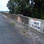 On enjambe une fois encore le Gave d'Oloron....