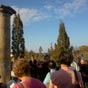 La colonne P�l�grina accueille les p�lerins � l'entr�e de Garris � proximit� de la maison du m�me nom...