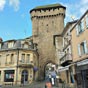 La Souterraine : La tour de la porte Saint-Jean.