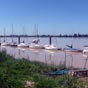 Autrefois un des deux plus importants ports de p�che d�esturgeon de la Gironde, le port de Plagne (Saint-Andr�-de-Cubzac), sur la Dordogne compte aujourd�hui un port de plaisance, une halte et un club nautiques.