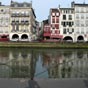 Un dernier regard pour les quais de la Nive avant de quitter Bayonne et de commencer notre prgrination sur le 