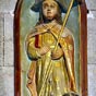 Barfleur (Manche) : �glise Saint-Nicolas, statue de saint Jacques