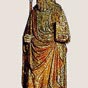 Bordeaux (Blanquefort-Bordeaux-Gradignan), mus�e de l'Aquitaine : statue en bois potychrome (seconde partie XV� s.). T