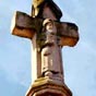 Plumelec (Morbihan), calvaire du cimeti�re.