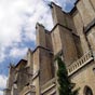 Dtail des contreforts de la faade sud.