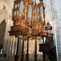 L'orgue et la chaire de la cathdrale.