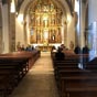 Ribadeo: L'intrieur de l'glise Santa Maria