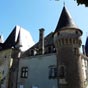 Thiviers : Le chteau de Vaucocour, son aspect mdival nest quasiment plus apparent  la suite de nombreuses rnovations au cours des sicles.