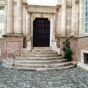 Htel d'Asszat : Porte dans la cour