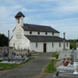Aprs 45 minutes de marche, nous arrivons  Abre et dcouvrons son glise.
