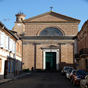 L'Isle-Jourdain : Collgiale Saint-Martin construite vers 1785 par un lve de Jacques-Germain Soufflot, Jean-Arnaud Raymond, architecte des tats du Languedoc.