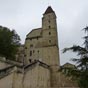 La tour d'Armagnac du XIVe sicle haute de 40 mtres tait une prison contigue  l'officialit, ancien tribunal de l'Eglise.
