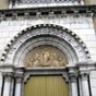 Arudy: Le portail de l'glise Saint-Germain