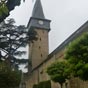 L'glise de Barran a toujours un clocher carr du XIIIe sicle...