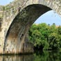 Le pont d'Arce: dtail d'une arche