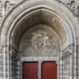 Le porche de la cathdrale Saint Etienne