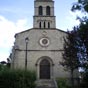 Cardaillac: La faade de l'glise Saint-Julien