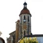 Eauze: Le clocher de la cathdrale se dvoile beaucoup mieux sur cette photo...