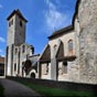 Marcilhac: Vue sud de l'glise abbatiale
