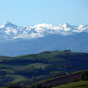 La rude monte est trs largement compense par une vue frique sur ces pyrnes qu'il nous faudra affronter dans les prochains jours pour passer en territoire espagnol...
