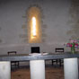 L'intrieur de la chapelle de Caubin