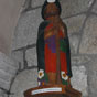 Statue de saint Jacques au sein de l'glise.