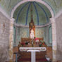 L'intrieur de la chapelle de la Bastide.