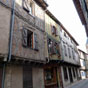 Sorze : ruelle aux maisons  colombages.