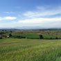 On ne se lasse pas d'un tel paysage. Quel beau chemin pour nous mener  la bastide de Mirepoix!