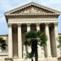 Montpellier : L'ancien Palais de Justice, actuel sige de la Cour d'assise et de la cour d'appel. La construction dans le style noclassique, dbuta en 1846 et s'acheva en 1853. 
